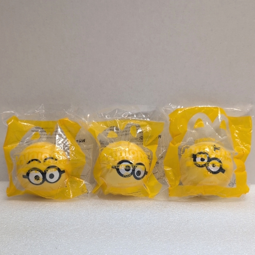 Minions The Rise Of Gru Illumination Mc Donald Minion Toys Set